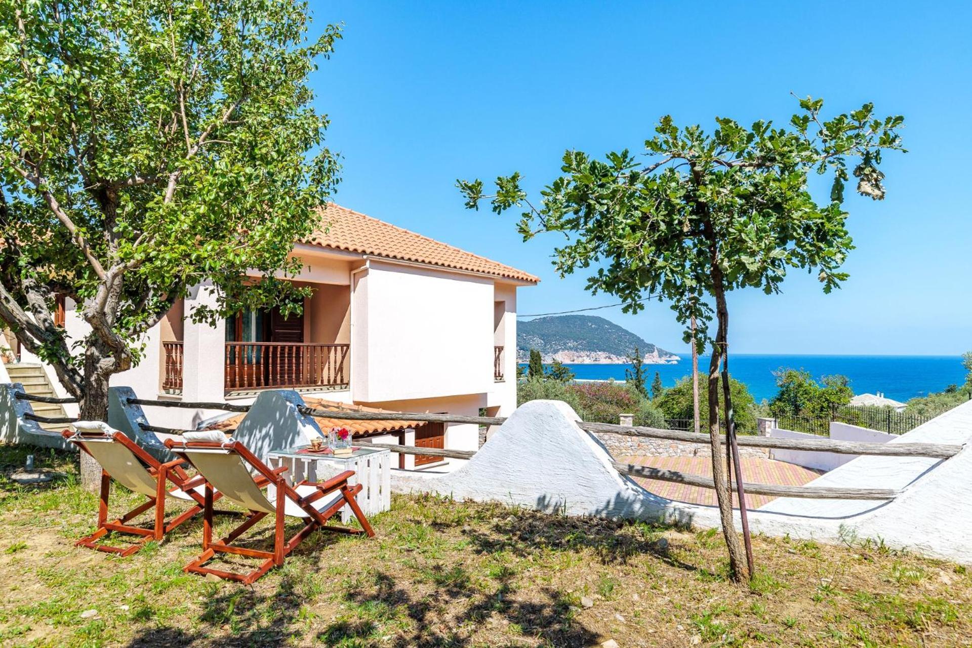 Naiades sea view quiet&luxurius apartments Skopelos Exterior foto