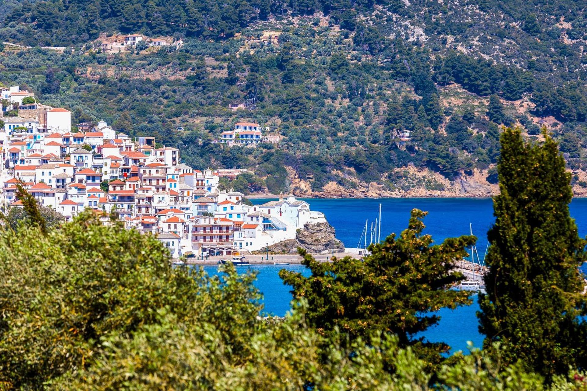 Naiades sea view quiet&luxurius apartments Skopelos Exterior foto